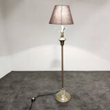 Vintage pineapple leaf floorlamp, 1970s