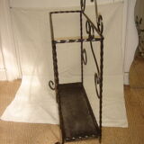 Painted iron Art Deco umbrella holder, 1940/50