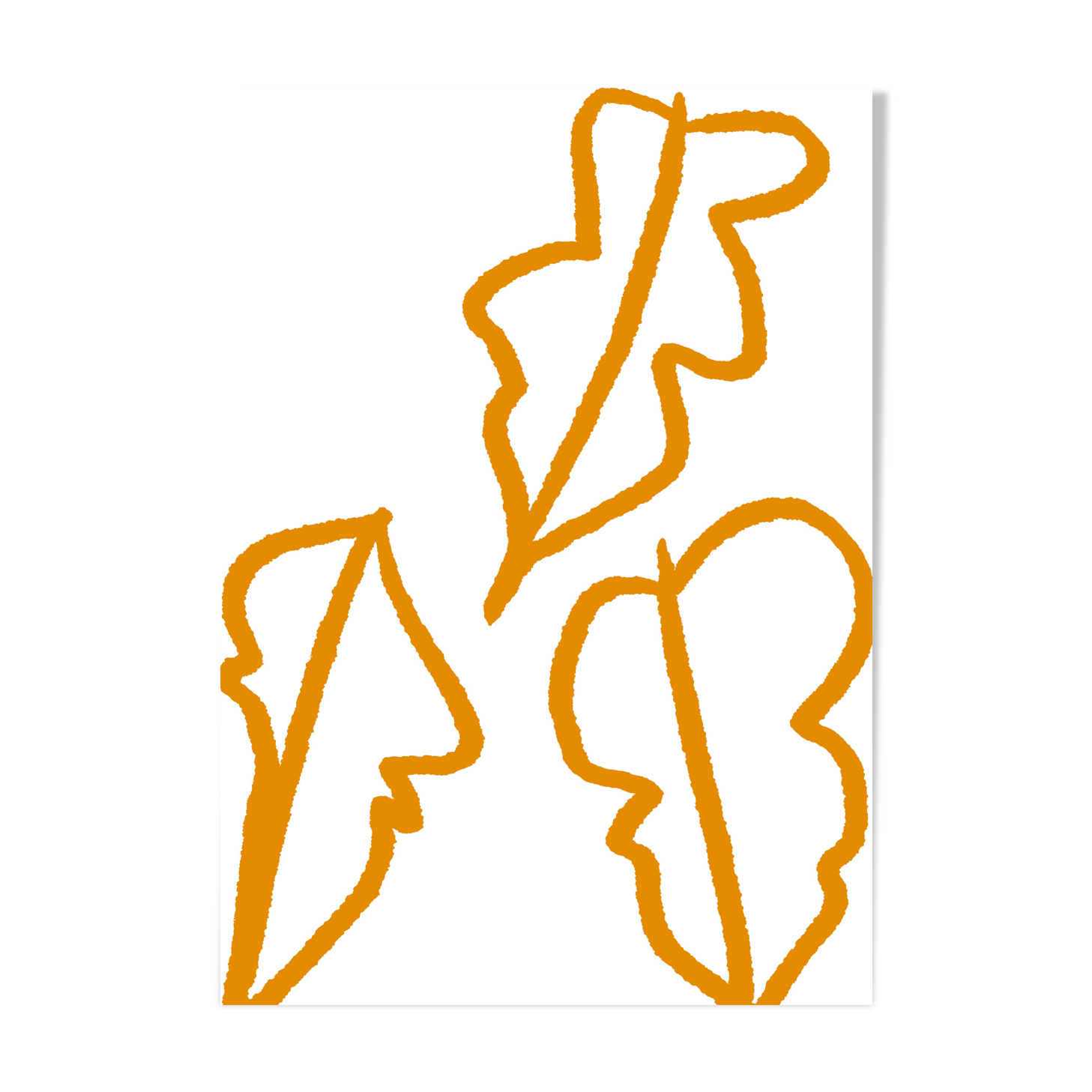 Illustration "Feuilles yellow"