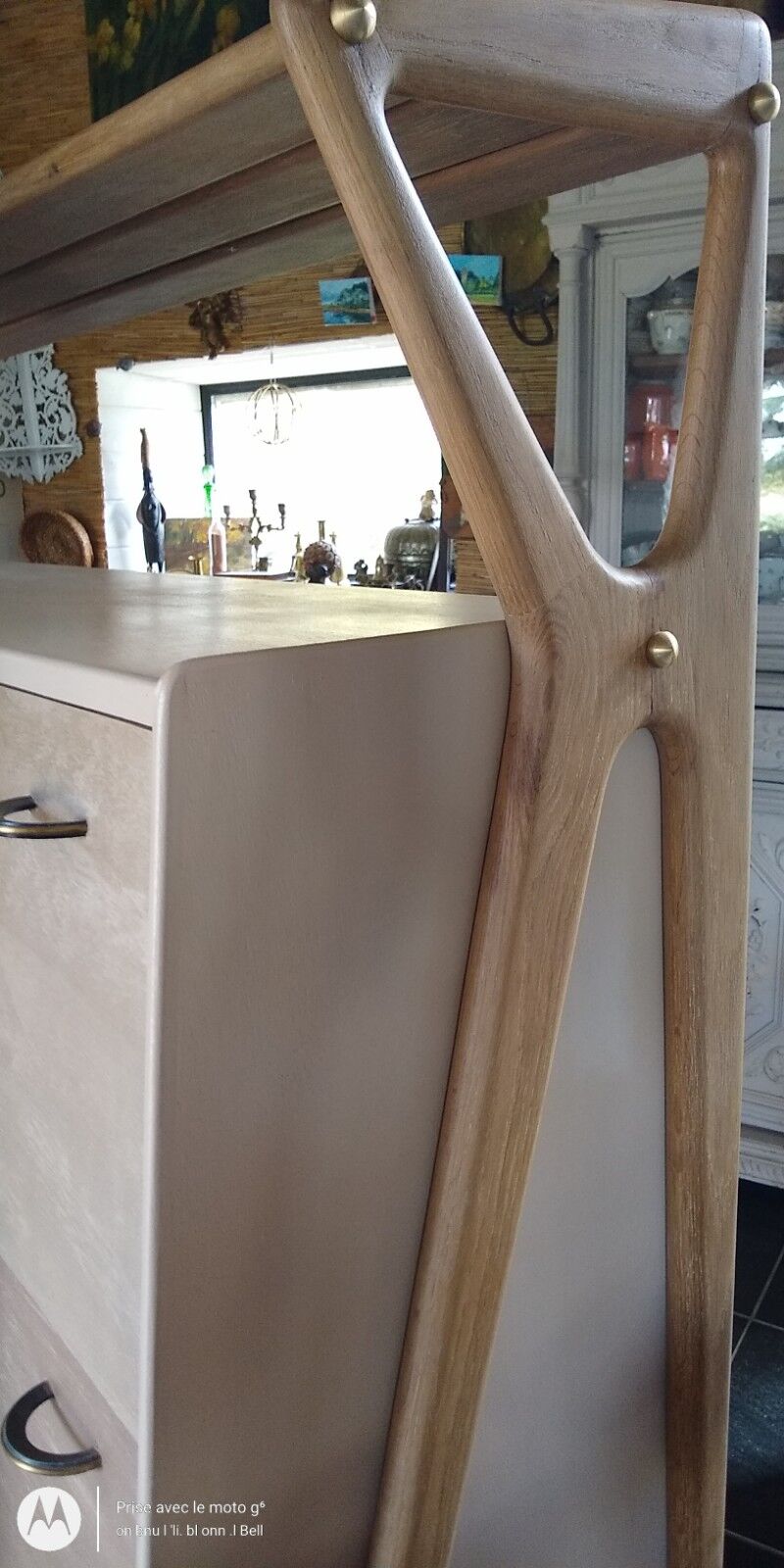 Vintage bar furniture by Louis Paolozzi for René Godfrid, 1950s