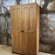 Antique Parisian wardrobe in solid pine