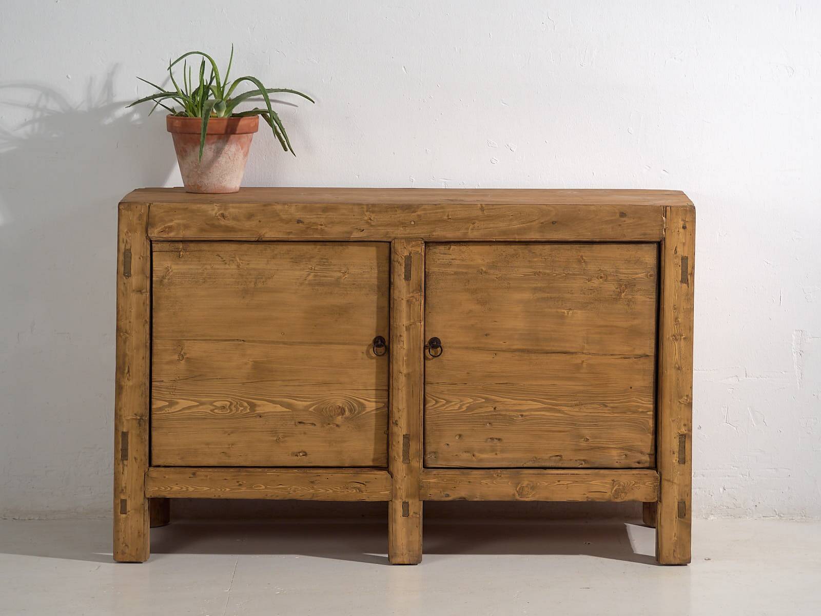 Antique two-door sideboard (c.1900) #9