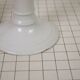 White porcelain candlestick