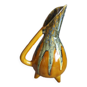 Vase tripode en céramique - vallauris