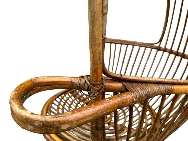 Fauteuil suspendu italien vintage par Fratelli Castano, années 1950