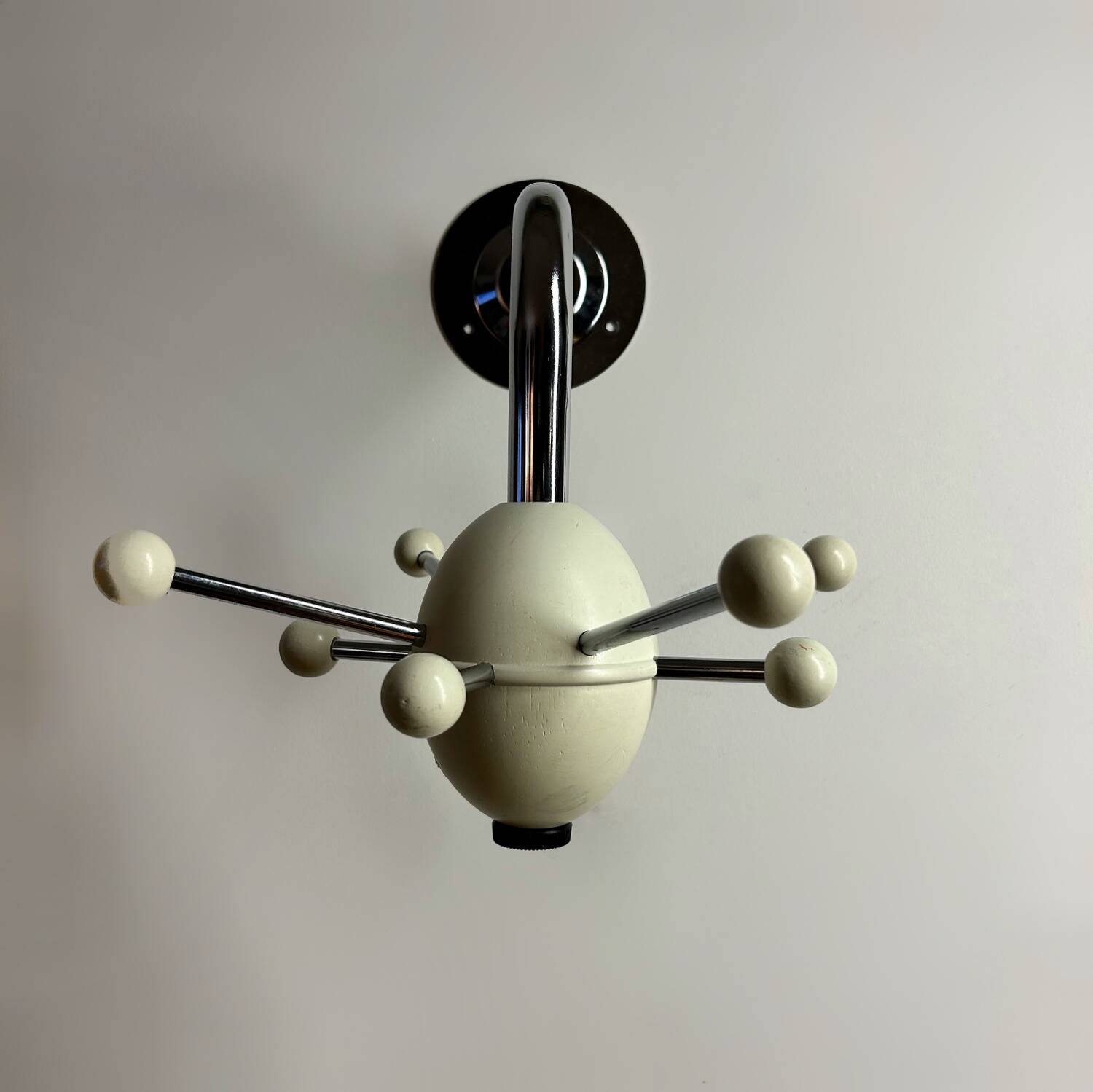 Vintage Sputnik coat rack