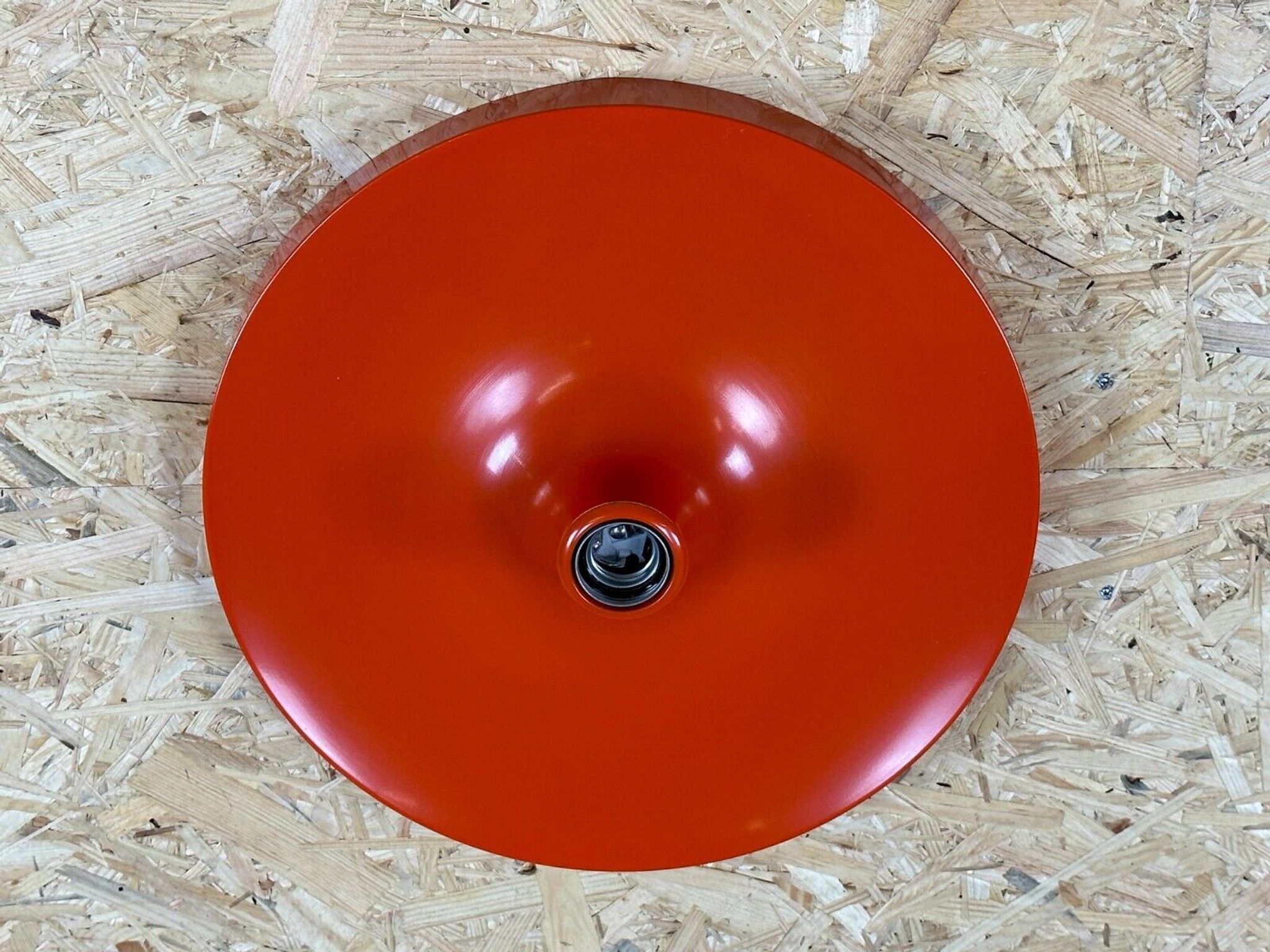 Applique murale Teka Orange Space Age design aluminium métal
