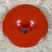 Applique murale Teka Orange Space Age design aluminium métal