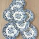 Set of 8 dessert plates Royal Sphinx Maastricht