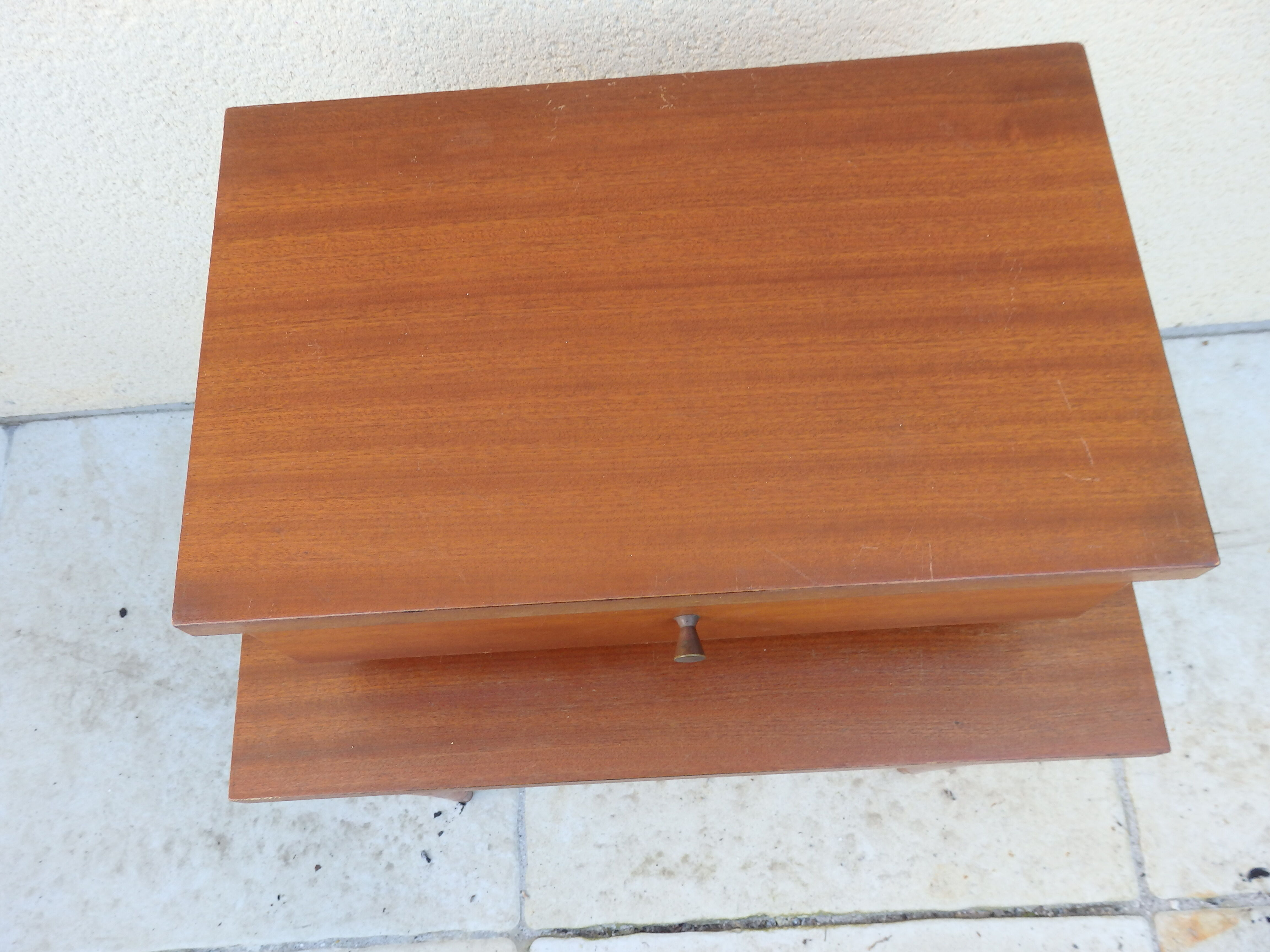 Vintage bedside table year 50 60