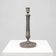 Large French Silvered Copper Candlestick, 1890s