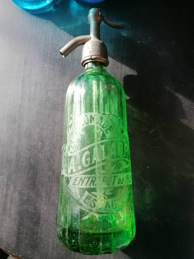 Siphon seltz water Dark Green Pyramid