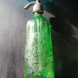 Siphon eau de seltz pyramide vert foncé