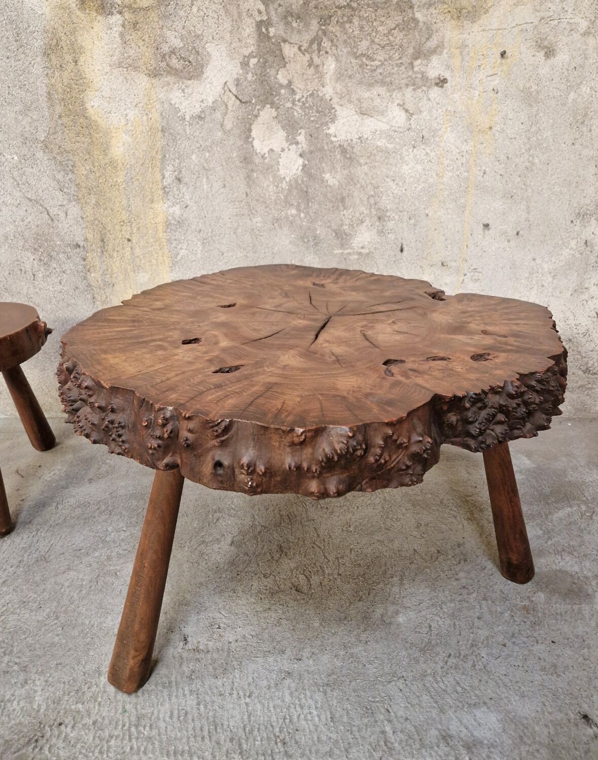 Freeform walnut set 1960