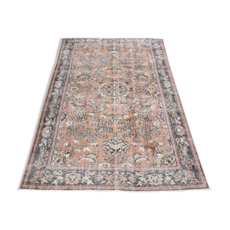 Tapis floral vintage, 202x113 cm