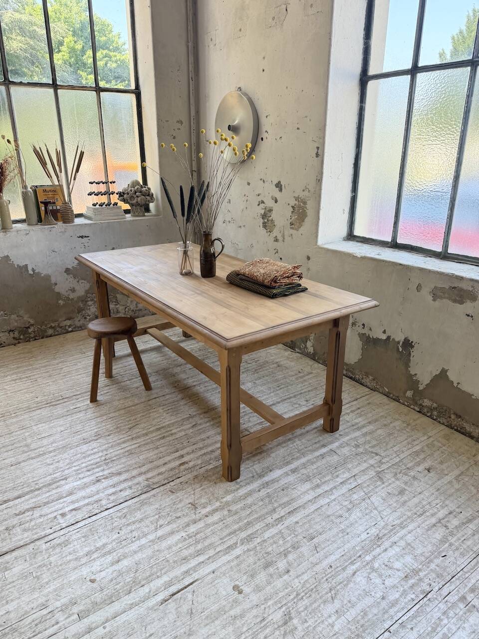 190 cm pine farmhouse table