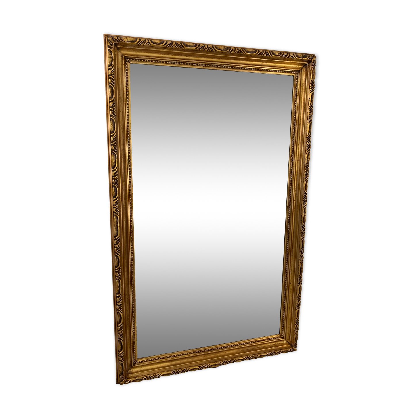 Old beveled mirror 159x99cm
