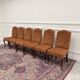 Set of Classic English Upholstered Chesterfield Chairs
