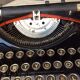 Old Underwood portable typewriter