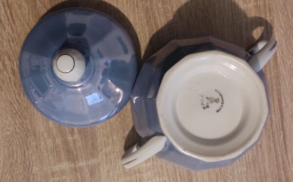 Service théière + sucrier P.A.L.T. – Porcelaine vintage Tchécoslovaqui