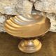 Large brass shell-shaped pocket emptier