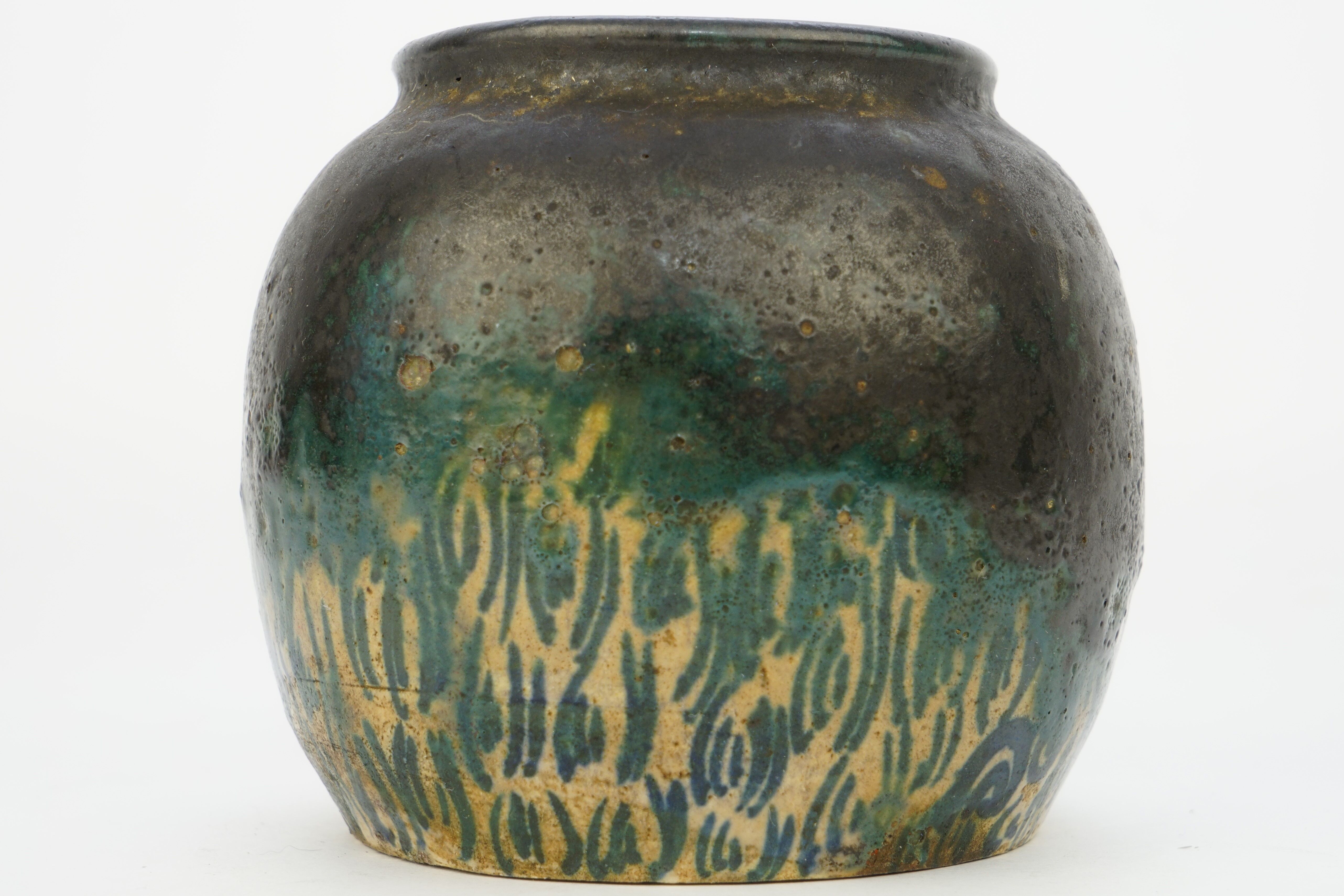 Andre Metthey 1871-1920 small sandstone vase