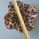 Wavy leopard resin plastic tray