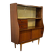 Vintage wooden display cabinet/bar unit/wall unit