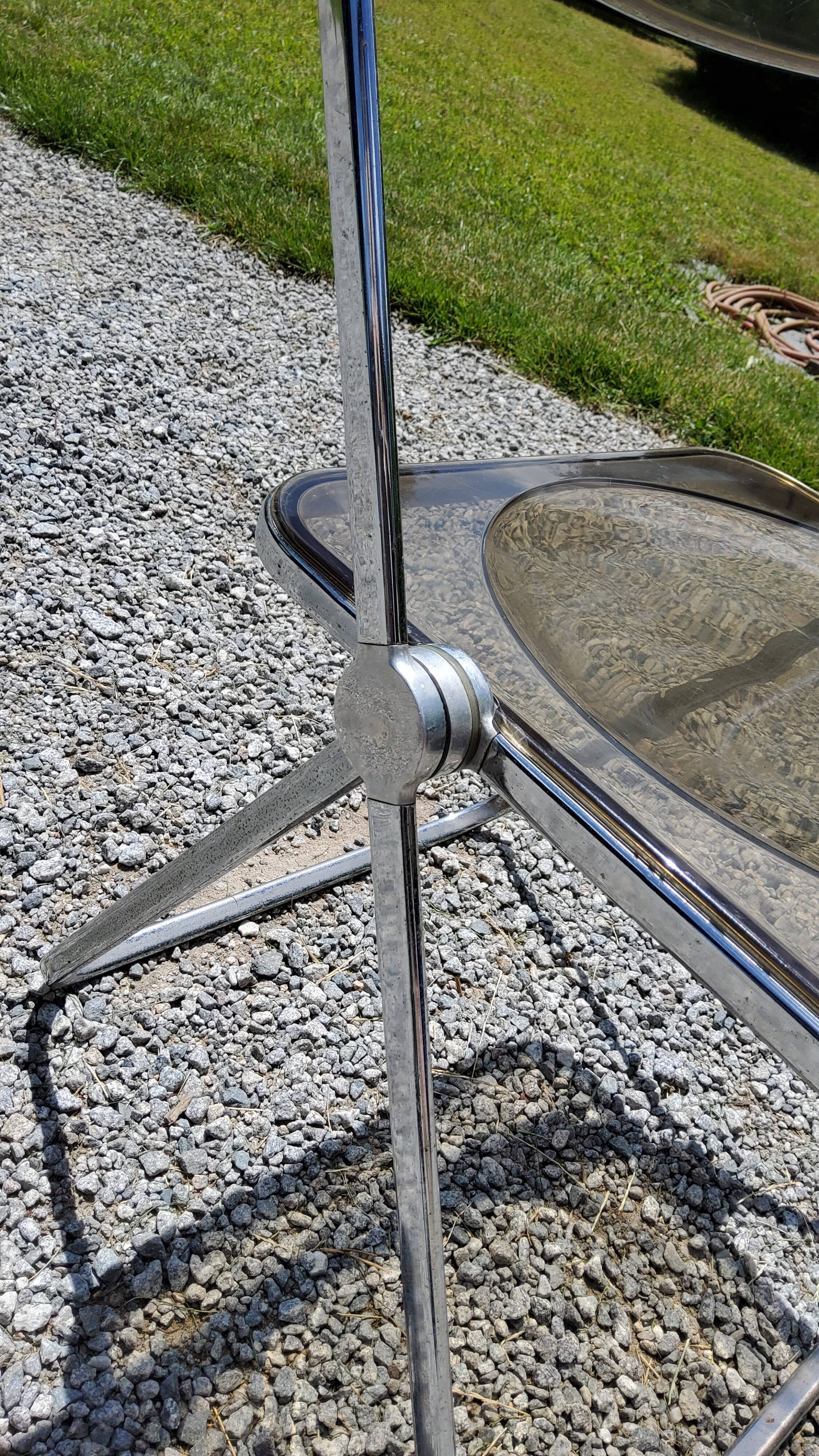 Set of 3 plia chairs by Giancarlo Piretti from the 70s