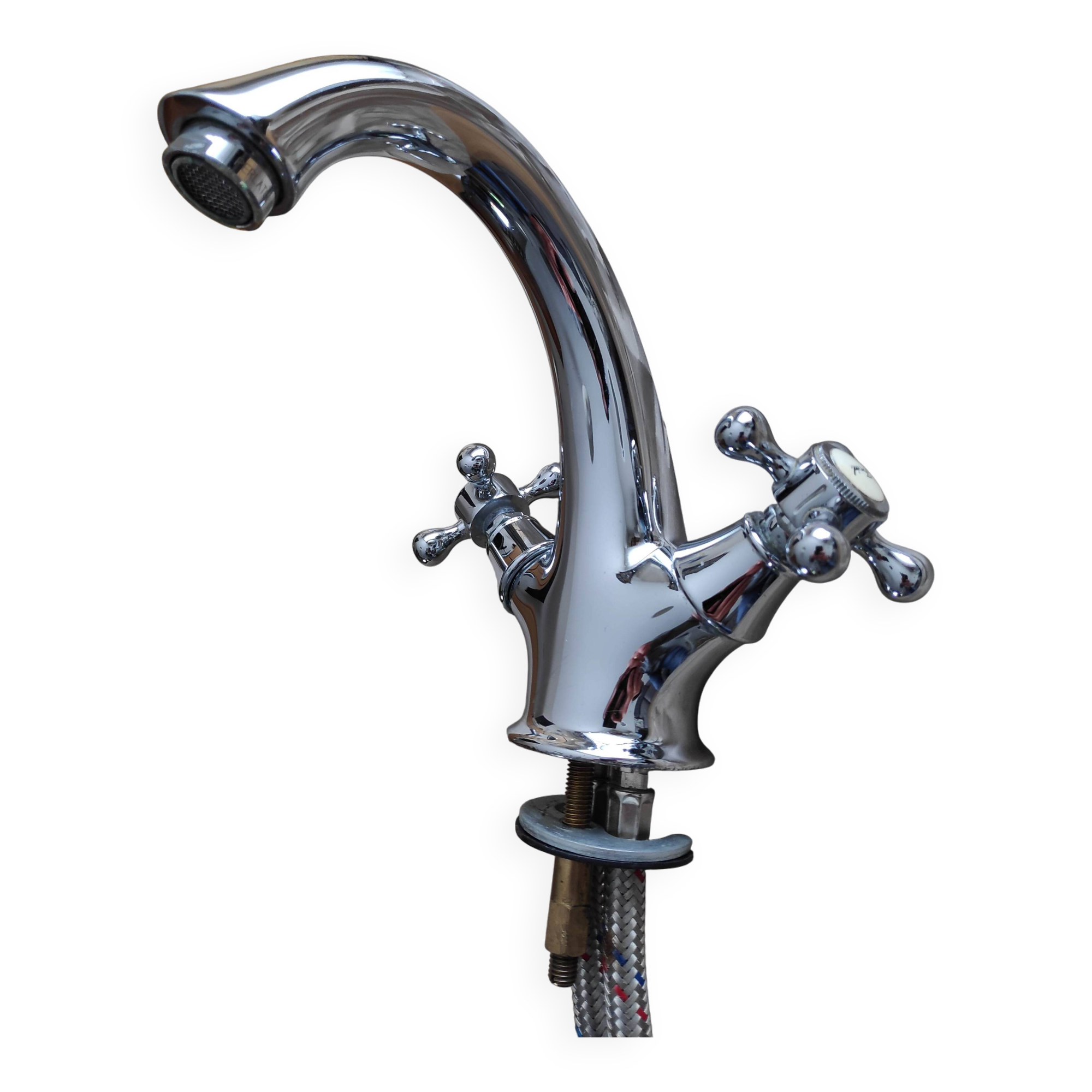 Old mixer tap + flexible hoses