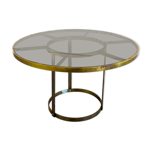 Table en laiton style - italie circa