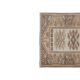 1970s Vıntage Turkish Oushak Handmade Wool Runner Rug 3'3'' x 9'3''