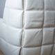 Vintage Leather Kashima Sofa in White Leather by Michel Ducaroy for Ligne Roset, 1980s