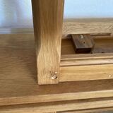 Pair of benches for rustic farmhouse table 1950