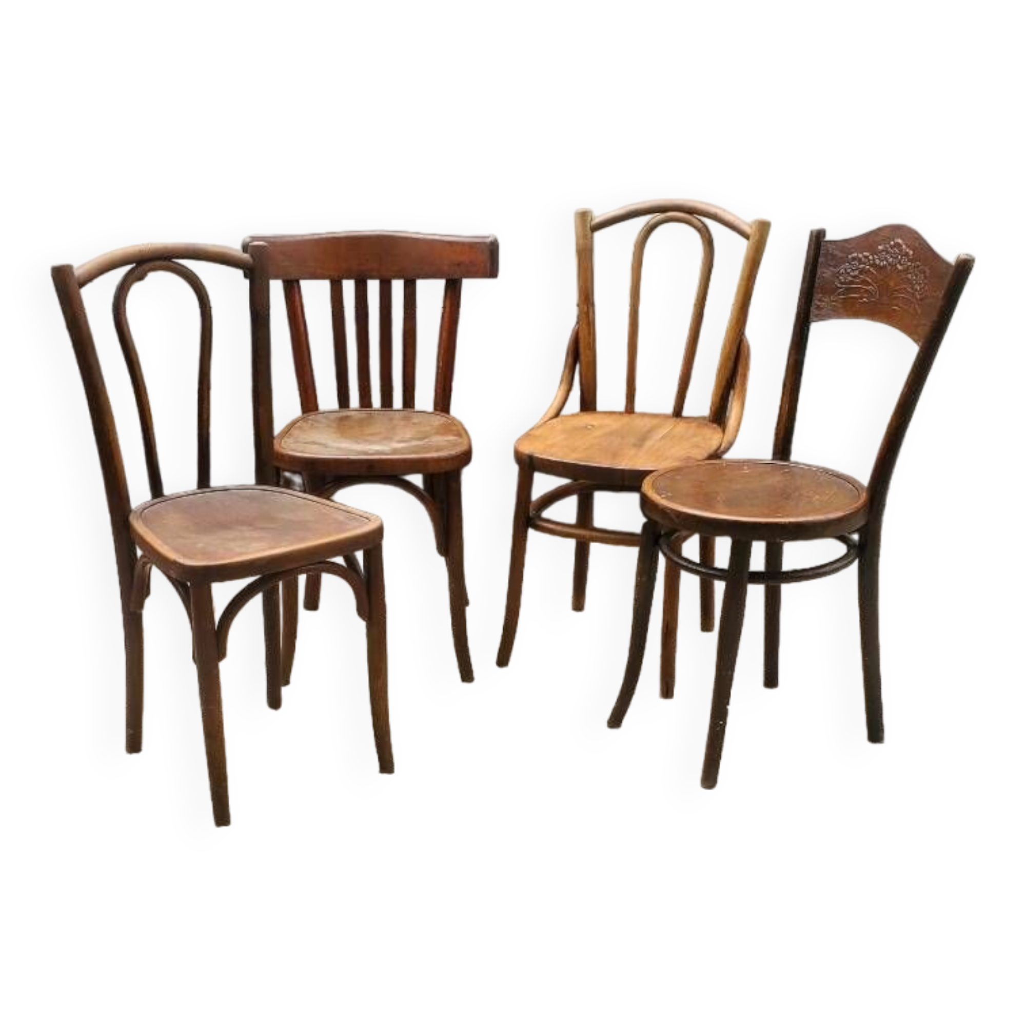 Set of 4 bistro chairs