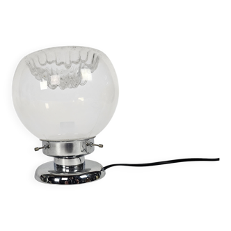Murano - Mazegga - Carlo Nason - table lamps (2) set - glass - chrome - 60'