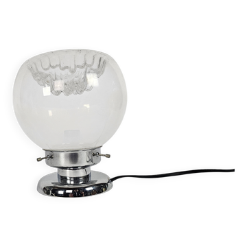 Murano - Mazegga - Carlo Nason - table lamps (2) set - glass - chrome - 60'