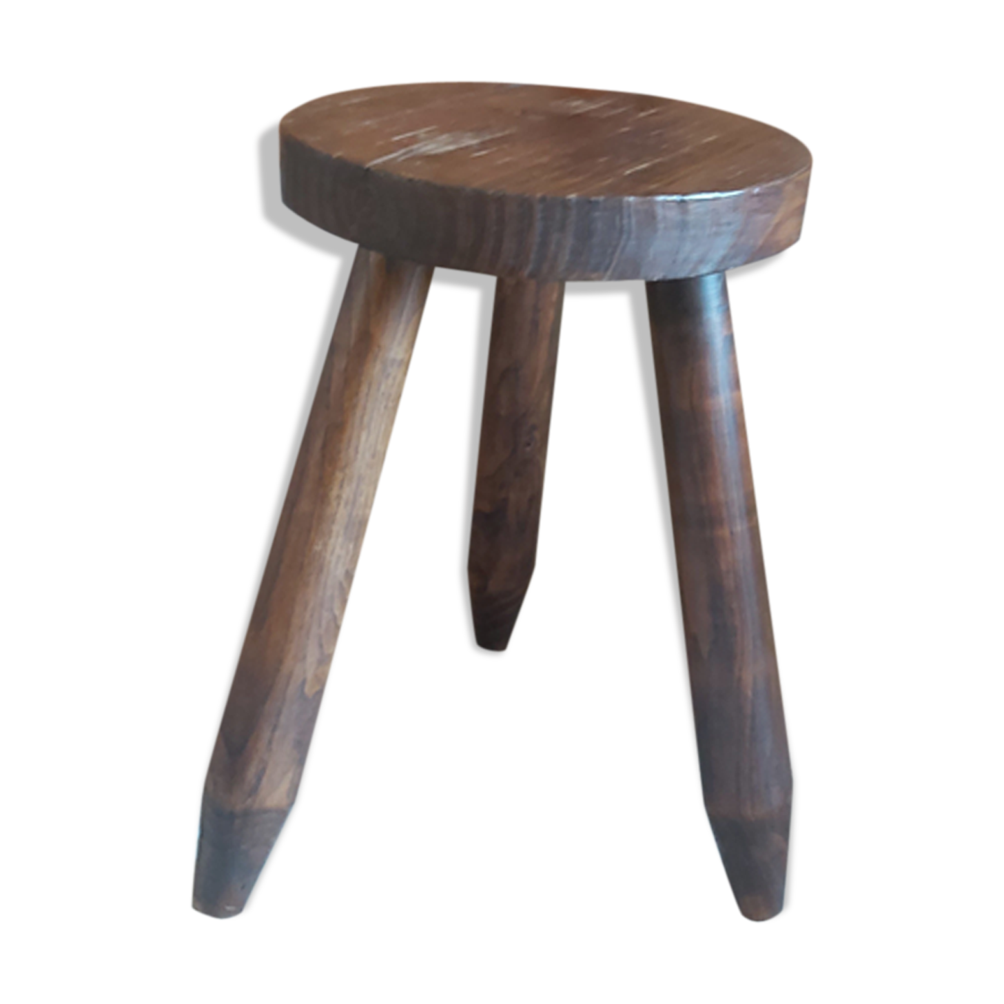 Brutalist tripod stool