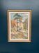 Large Original Swedish Oil on Canvas - “Forest” by Katharina Fontain - Signed - Vintage & Framed - 60 × 80 cm (23.6" × 31.5")