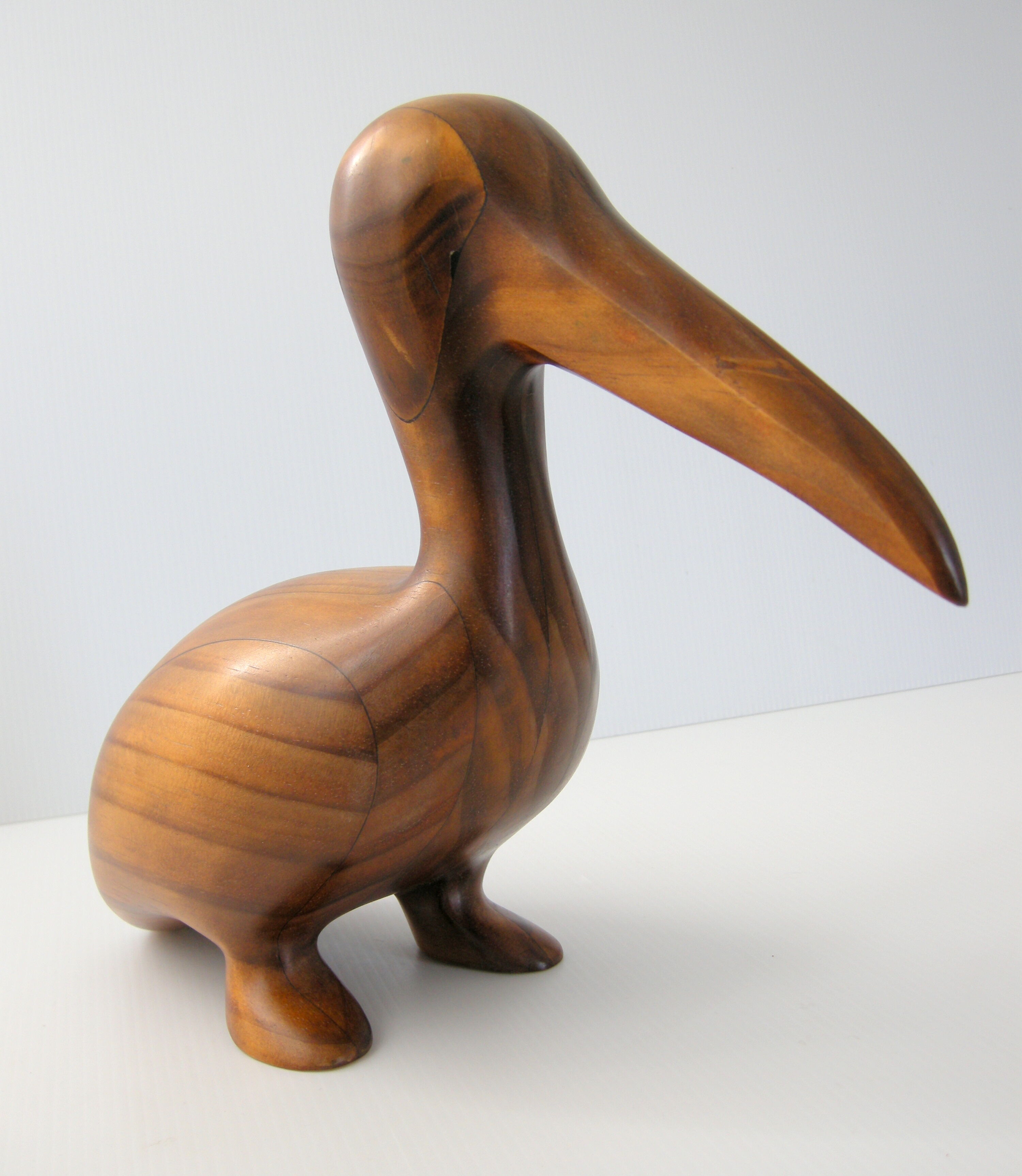 Vintage teak bird 1960