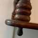 Mahogany shelf