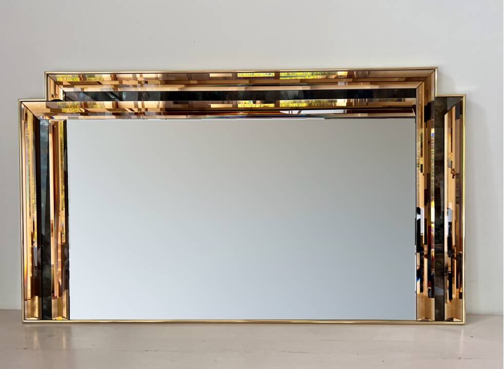 Miroir Schoninger vintage de style Hollywood Regency