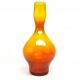 Bottle 'Bączek', mid-century modern, glass, designed by Z. Horbowy, Poland, 1970s