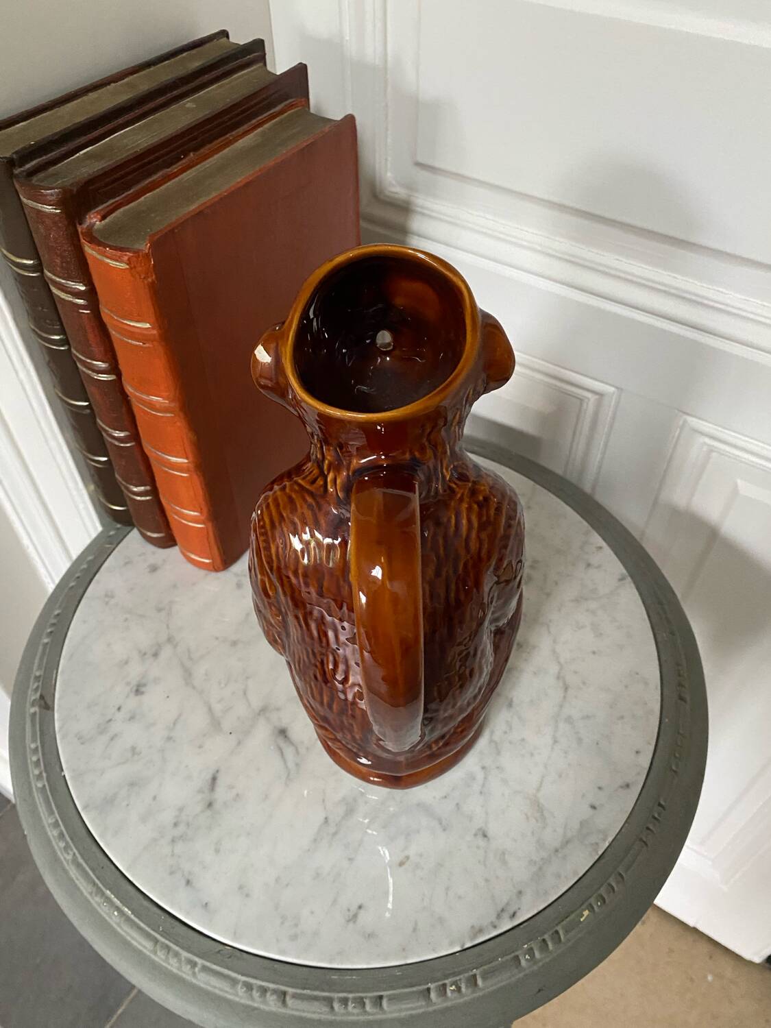 Vintage zoomorphic pitcher