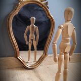 Ornate golden mirror 40x24