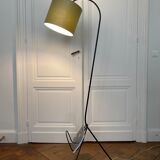 Floor lamp review holder