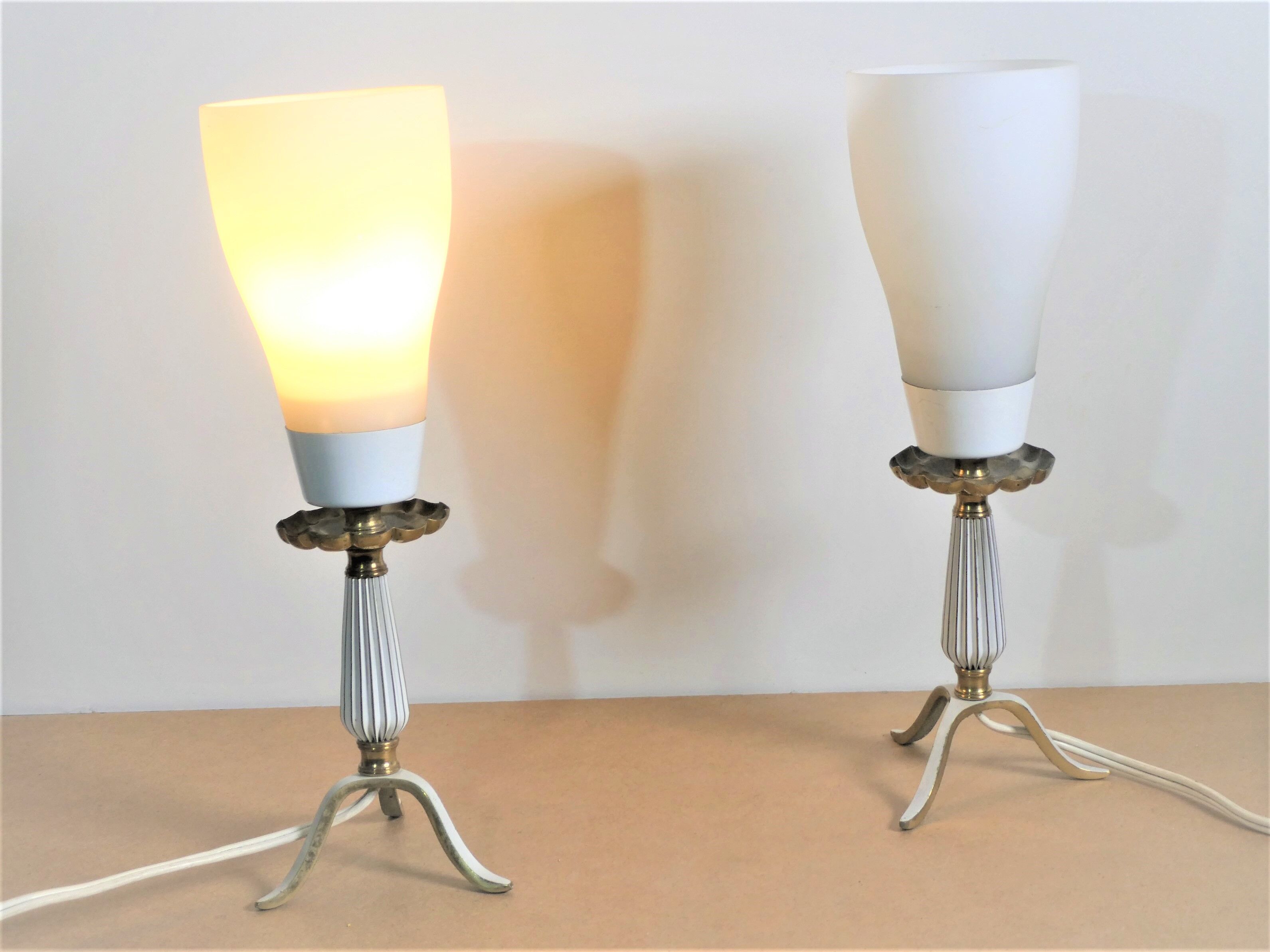 Pair of vintage bedside tables
