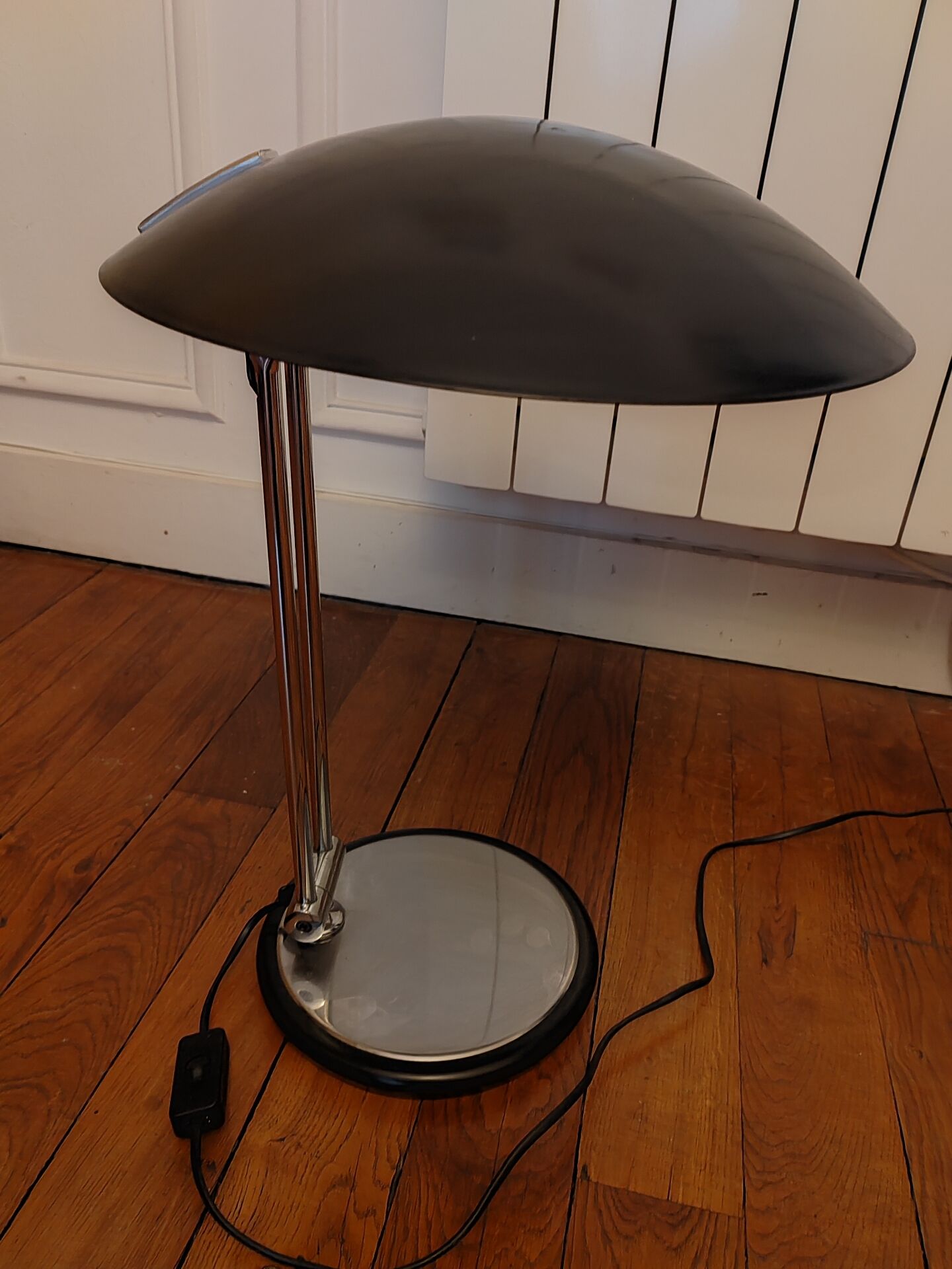 Lampe soucoupe aluminor 