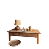 Table basse en chêne