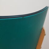 3 vintage skai chairs